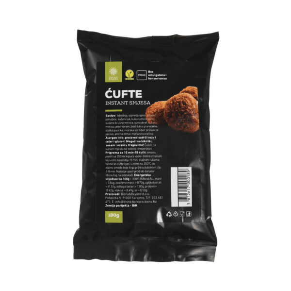 Veganska mešanica za čufte, 180 g