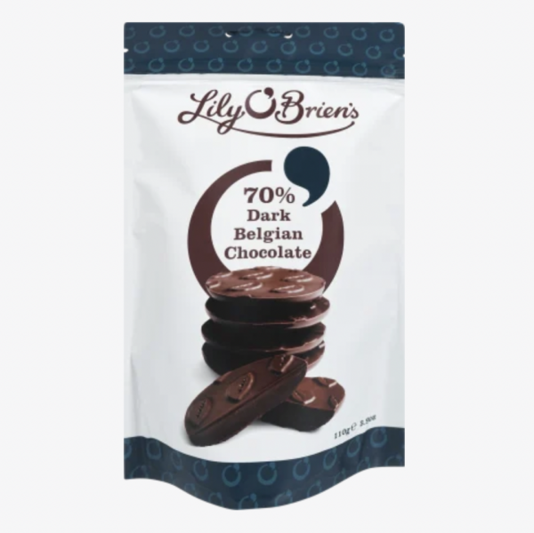 Temna belgijska čokolada, 70 % kakava, 110 g