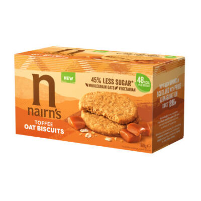 Toffee ovseni piškoti, 160g [vsebuje gluten]