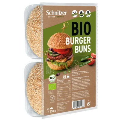 Bio bombete za hamburger BREZ GLUTENA, 250 g