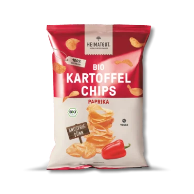 Bio krompirjev čips s papriko