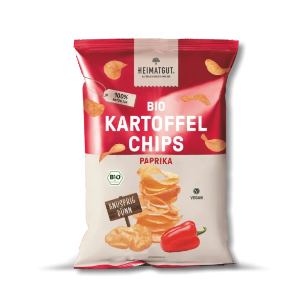 Bio krompirjev čips s papriko