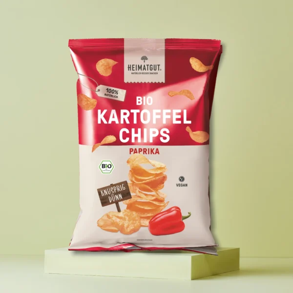 Bio krompirjev čips s papriko - slika 2