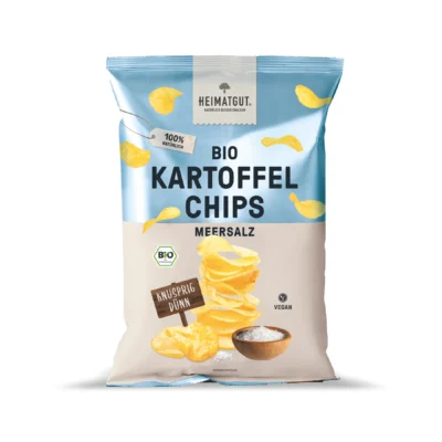 Bio krompirjev čips z morsko soljo