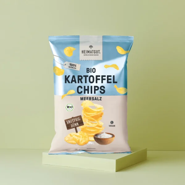 Bio krompirjev čips z morsko soljo - slika 2