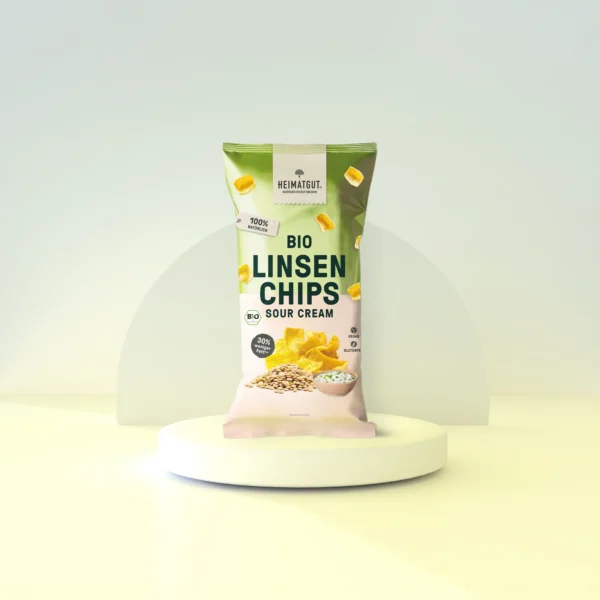 BIO veganski lečin čips s kislo smetano - slika 2