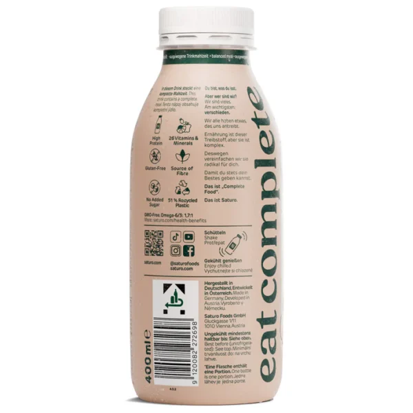 EAT COMPLETE - Ready-to-drink 400 ml - KAPUČINO - slika 4